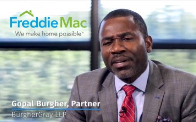 Gopal Burgher Interviewed in Freddie Mac Video Speaking about the Freddie Mac Vendor Academy