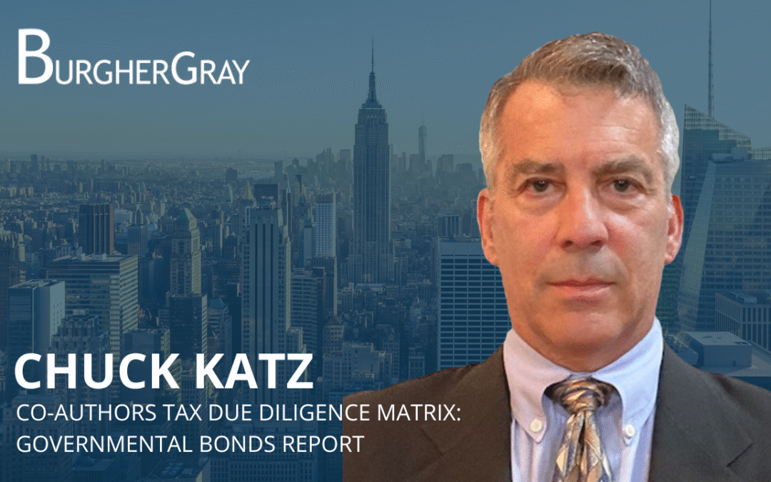 Tax Due Diligence Matrix: Governmental Bonds