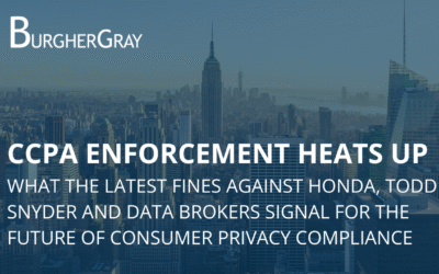 CCPA Enforcement Heats Up