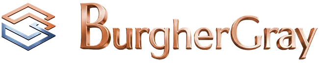 BurgherGray Logo 3d Metallic