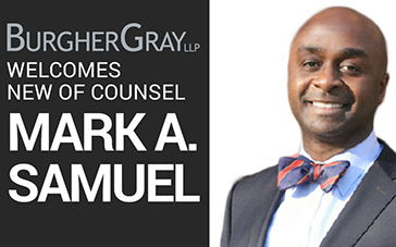 Welcome Mark Samuel