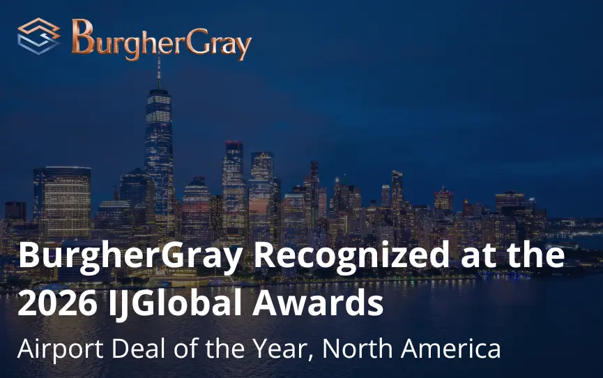 BurgherGray Recognized at the 2026 IJGlobal Awards